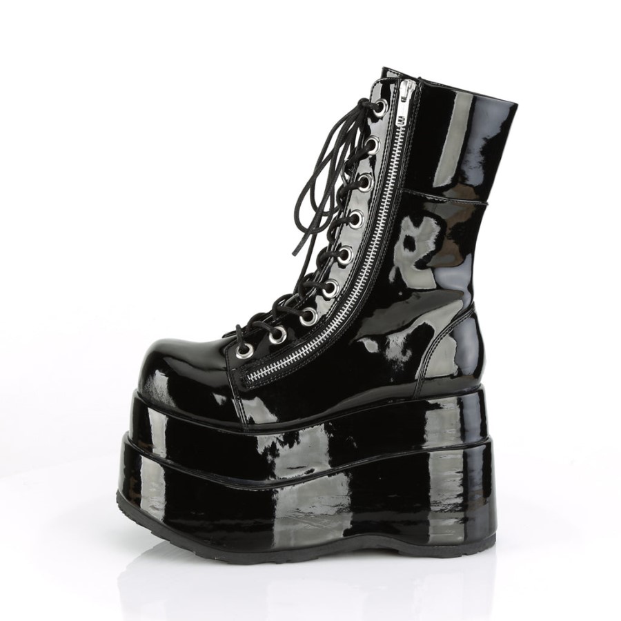 Bear-265 Black Patent Demonia Australia