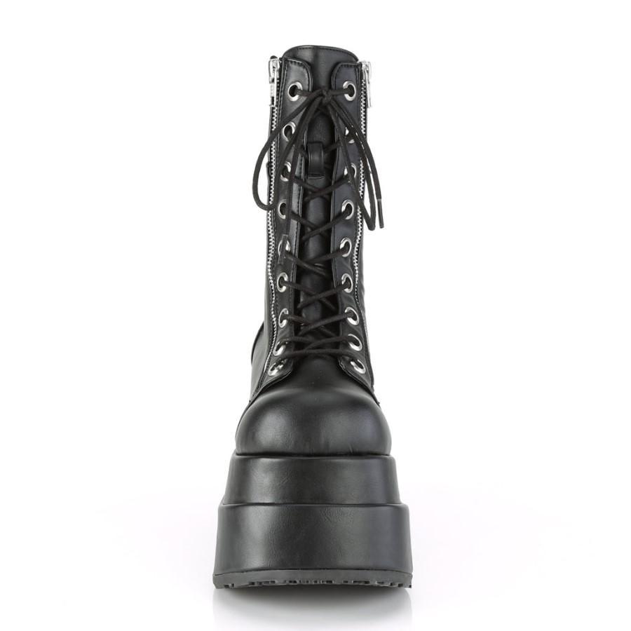 Bear-265 Demonia Australia Black Vegan Leather