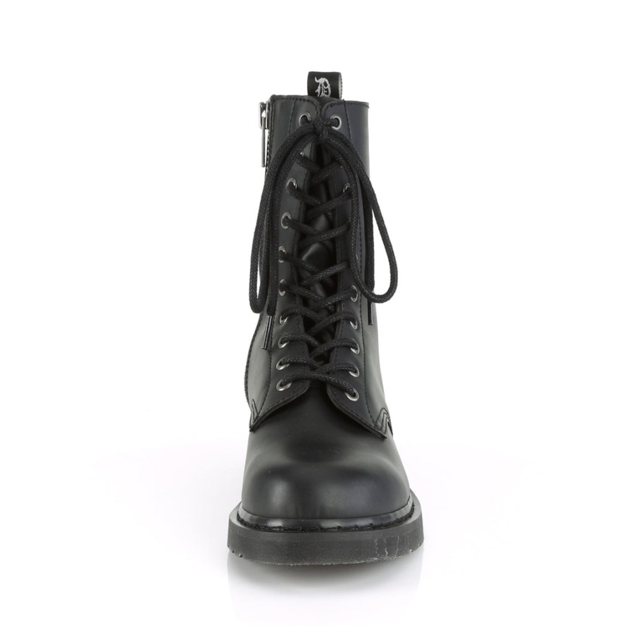 Bolt-200 Demonia Australia Black Vegan Leather