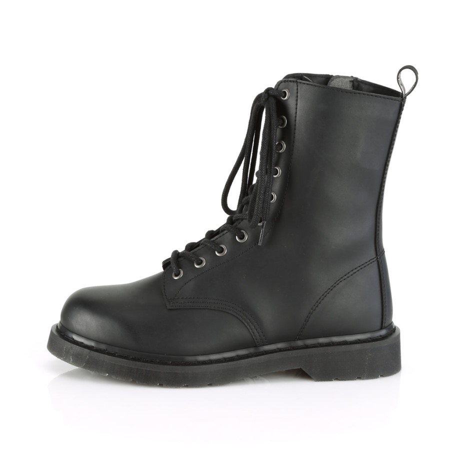 Bolt-200 Demonia Australia Black Vegan Leather