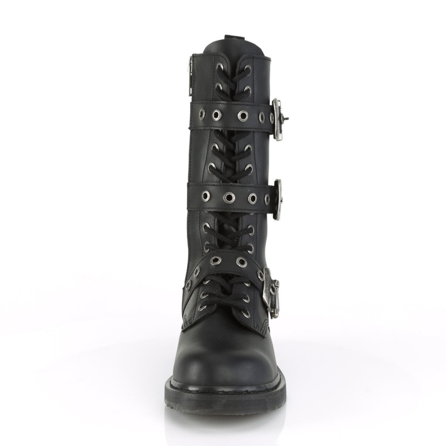 Bolt-330 Demonia Australia Black Vegan Leather