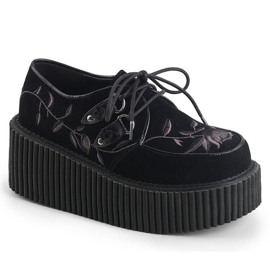 Creeper-219 Black Velvet Demonia Australia