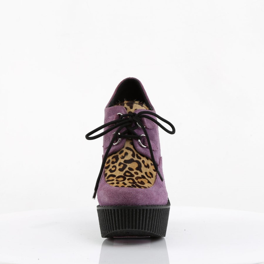Creeper-304 Purple Vegan Suede-Animal Demonia Australia