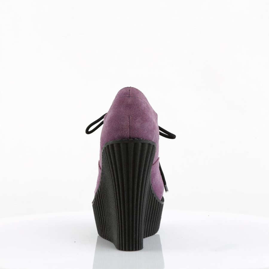Creeper-304 Purple Vegan Suede-Animal Demonia Australia