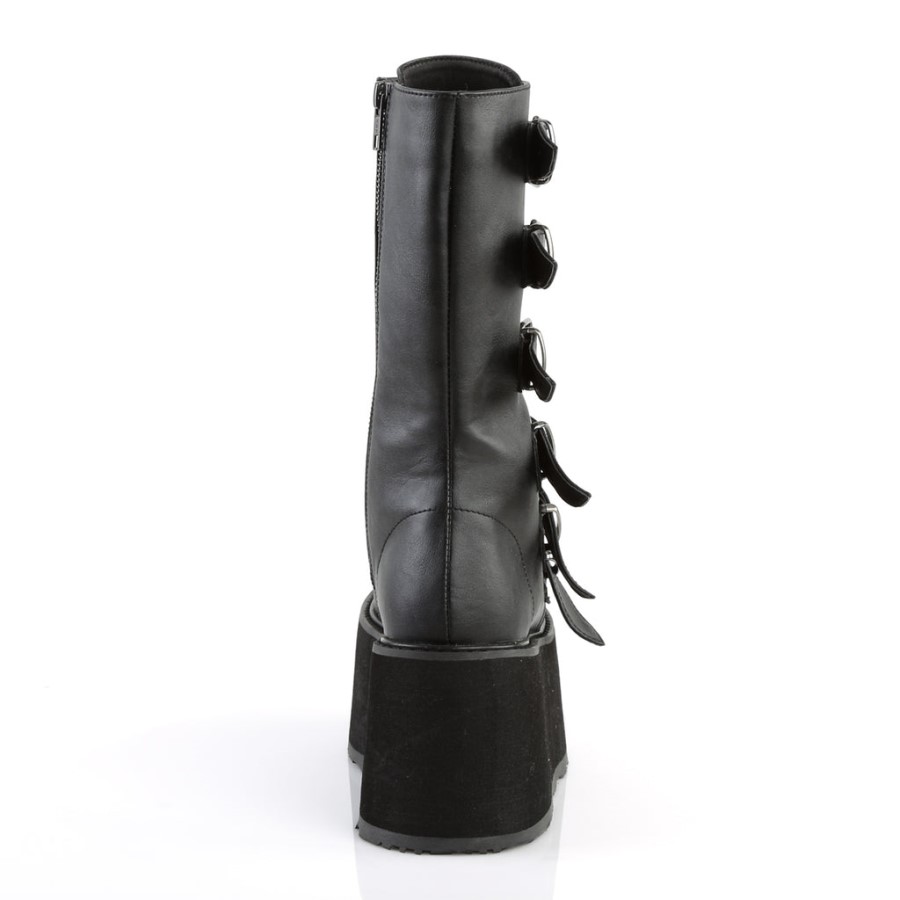 Damned-225 Black Vegan Leather Demonia Australia