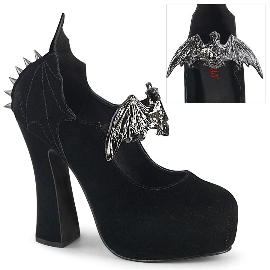 Demon-18 Black Velvet Demonia Australia