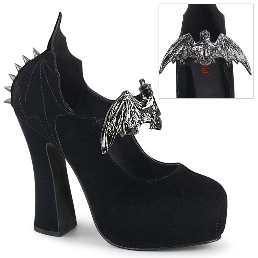Demon-18 Black Velvet Demonia Australia