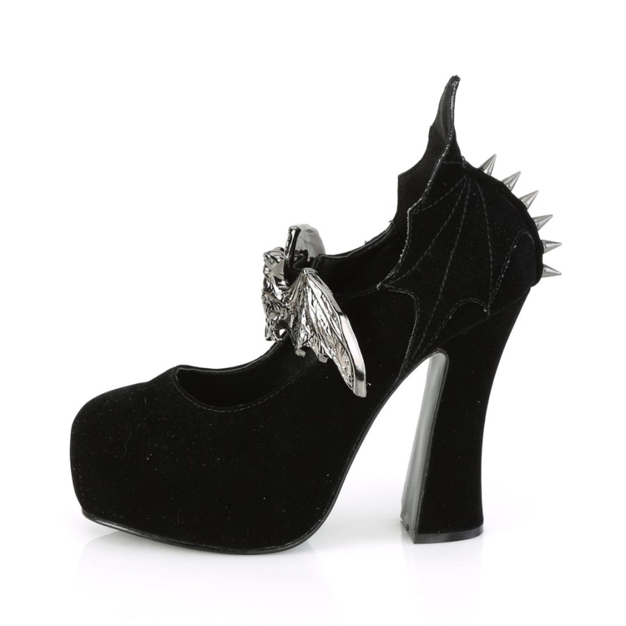 Demon-18 Black Velvet Demonia Australia