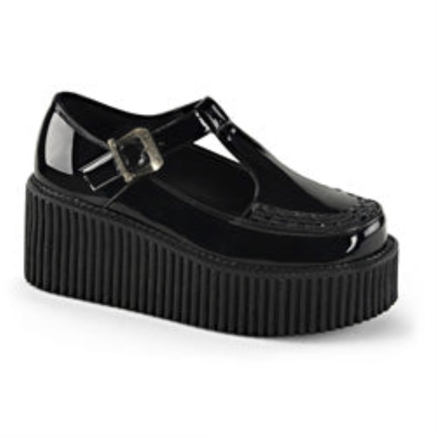 Demonia Australia Black-Animal Emily-350