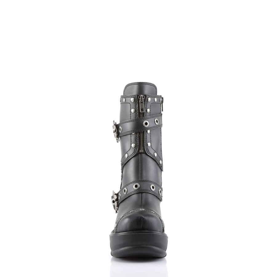 Demonia Australia Black Canvas Deviant-107