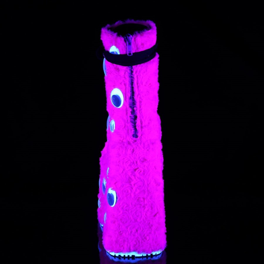 Demonia Australia Black Faux Leather Sneeker-125