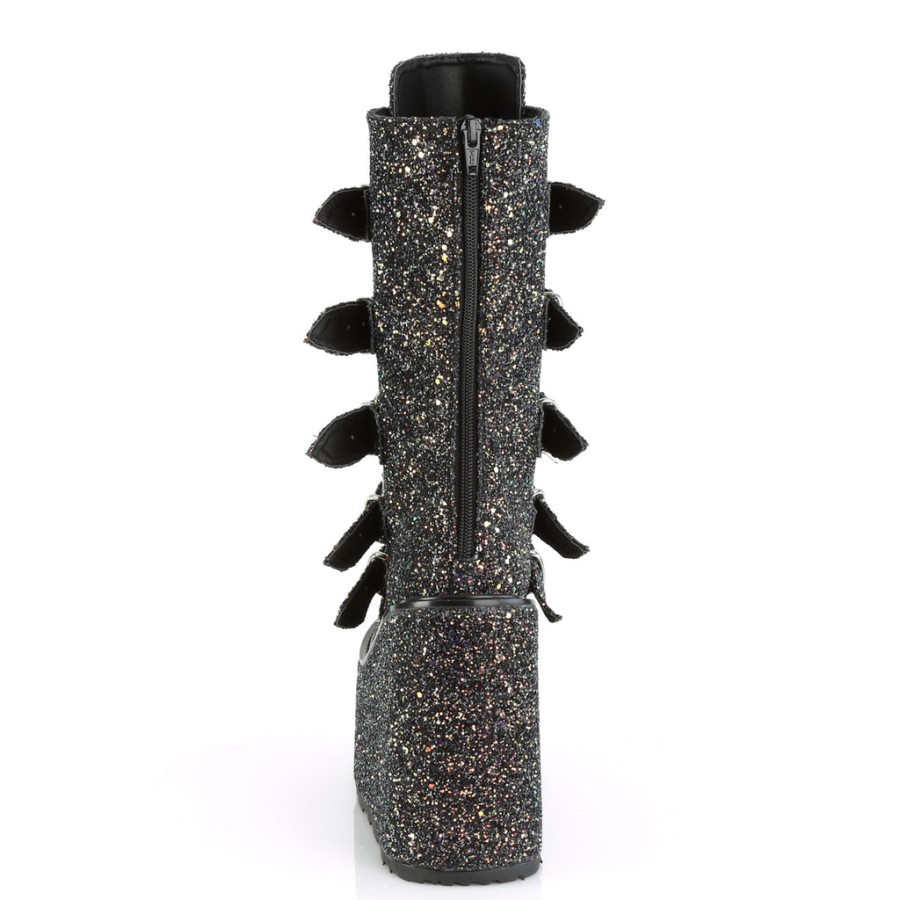 Demonia Australia Black Multi Glitter Swing-230G