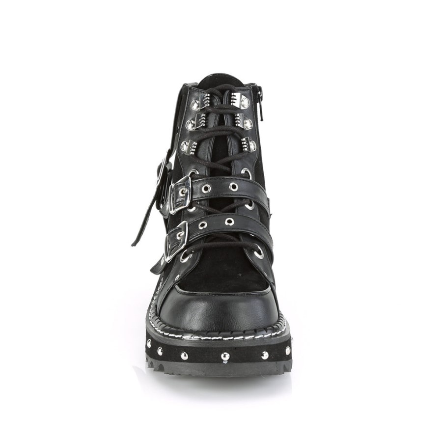 Demonia Australia Black Patent Dolly-50