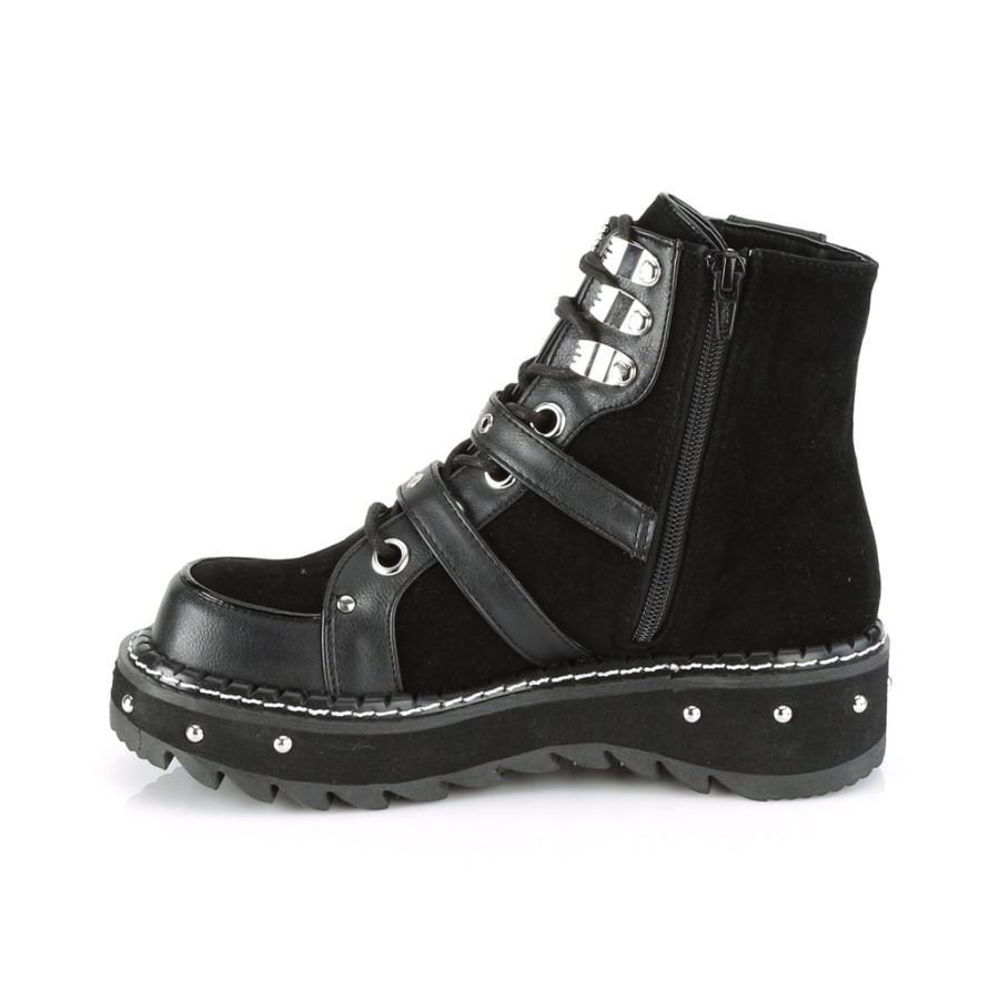 Demonia Australia Black Patent Dolly-50