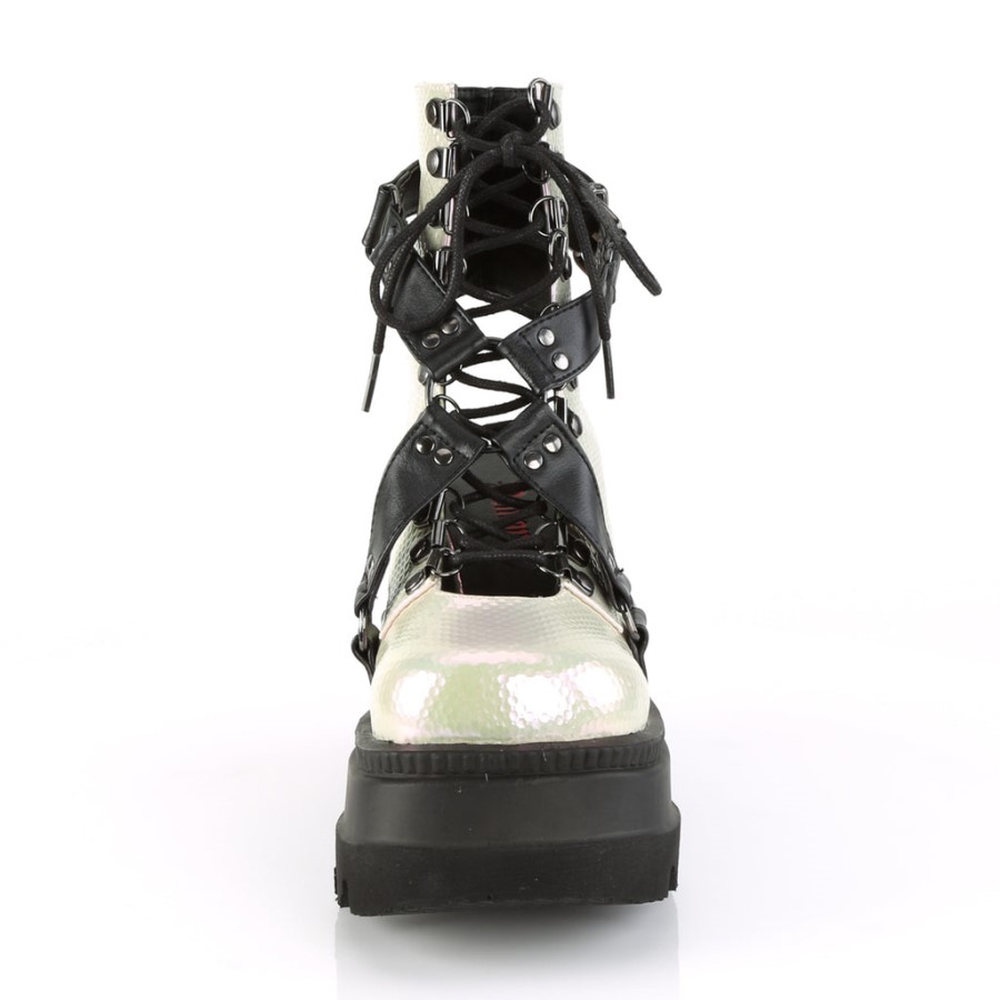 Demonia Australia Black Vegan Leather Bolt-100