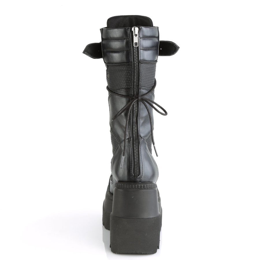 Demonia Australia Black Vegan Leather Bolt-265