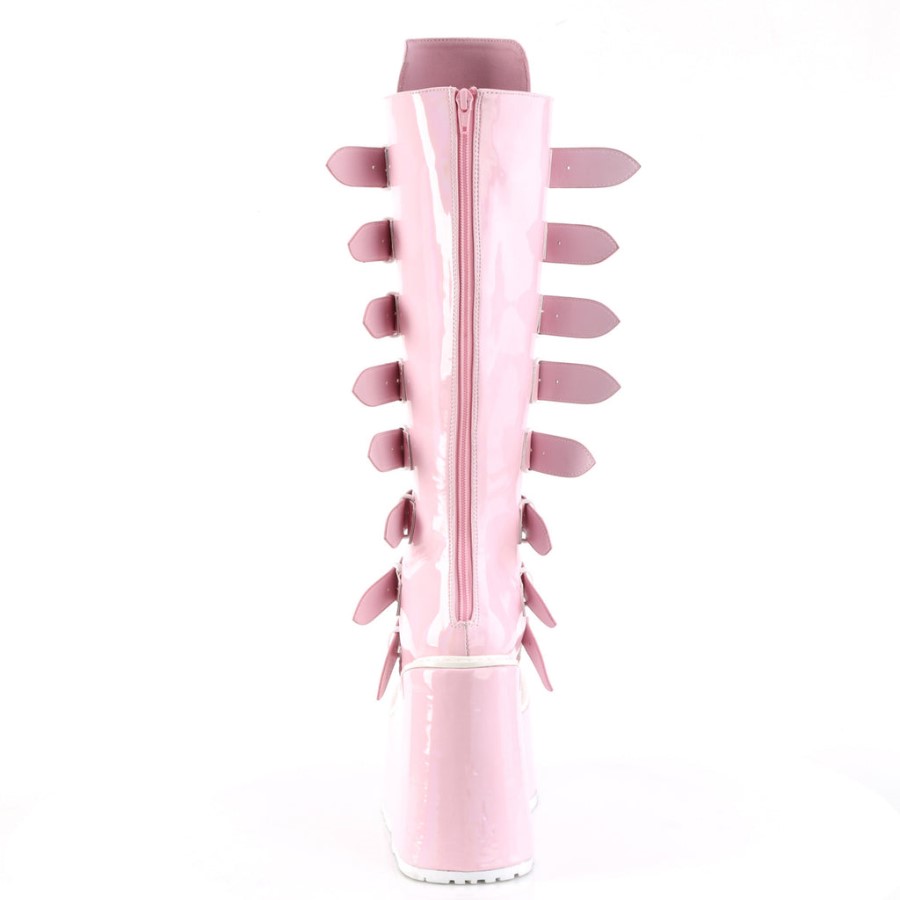 Demonia Australia Black Vegan Leather Bolt-300