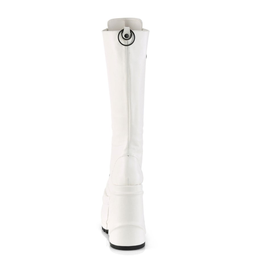 Demonia Australia Black Vegan Leather Damned-318