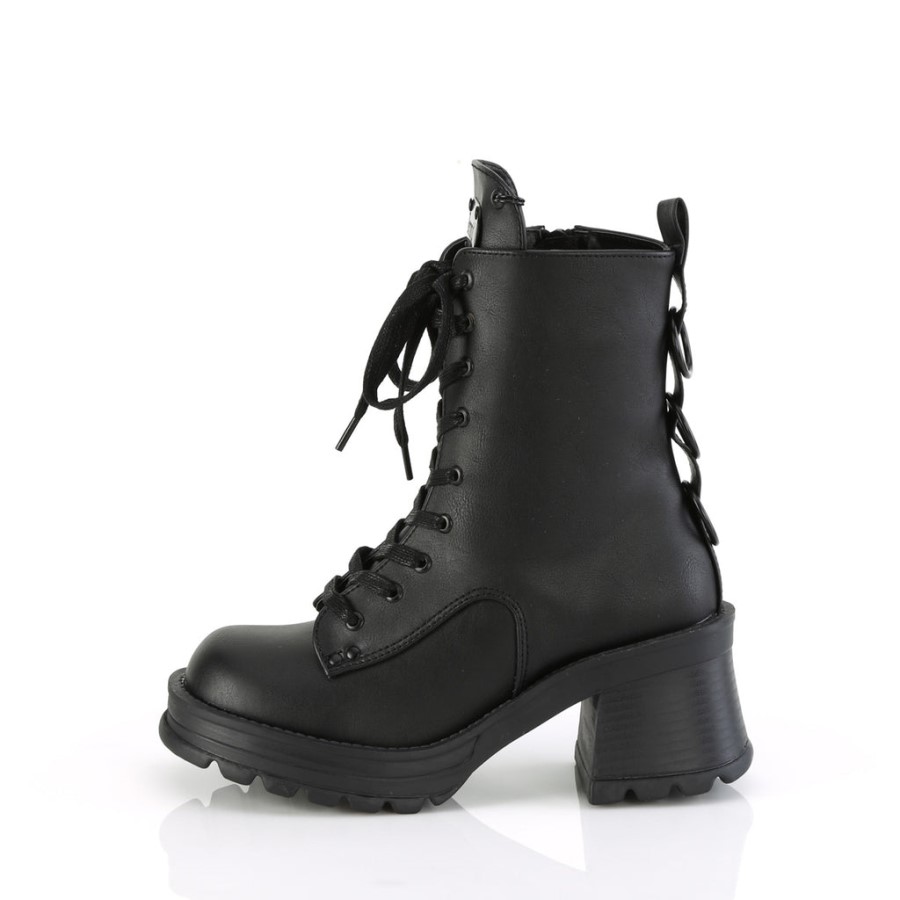 Demonia Australia Black Vegan Leather Funn-29