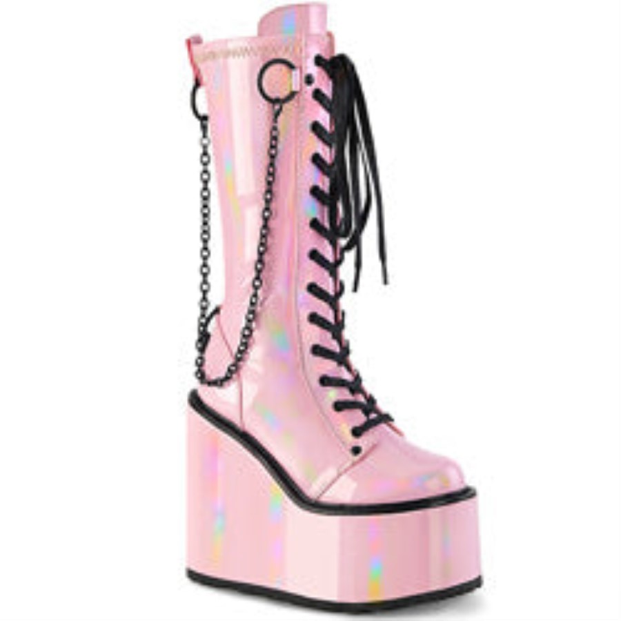 Demonia Australia Black Vegan Leather Lilith-152