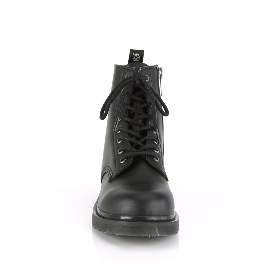 Demonia Australia Black Vegan Leather Riot-20