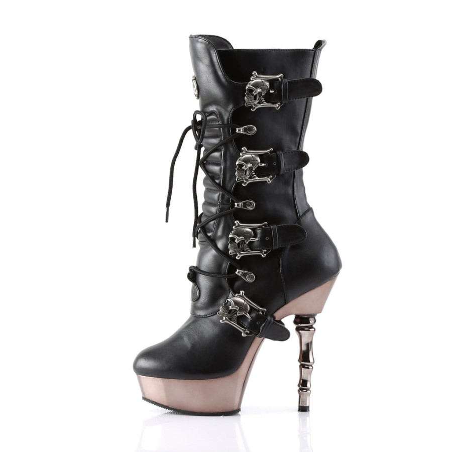 Demonia Australia Black Vegan Leather Trashville-250