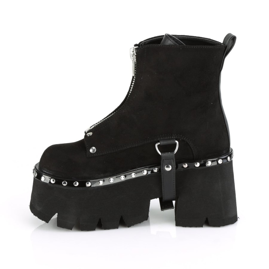 Demonia Australia Black-White Patent Sprite-01