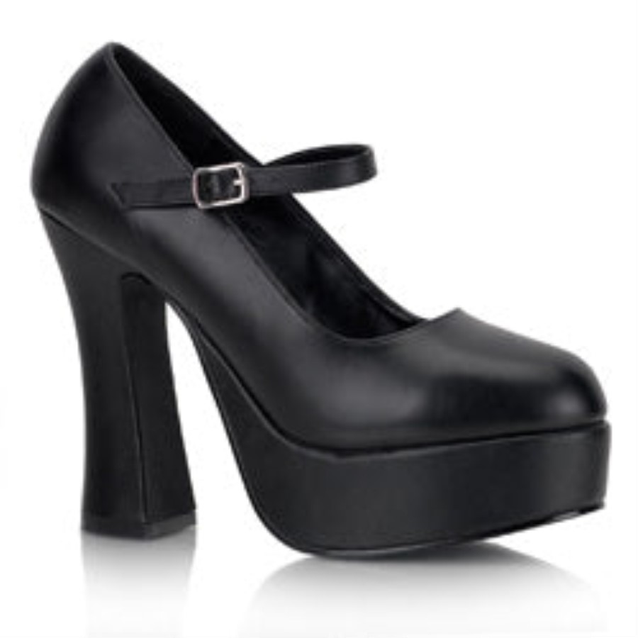 Dolly-50 Demonia Australia Black Vegan Leather