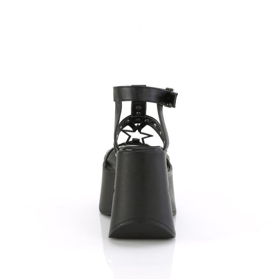 Dynamite-12 Demonia Australia Black Vegan Leather