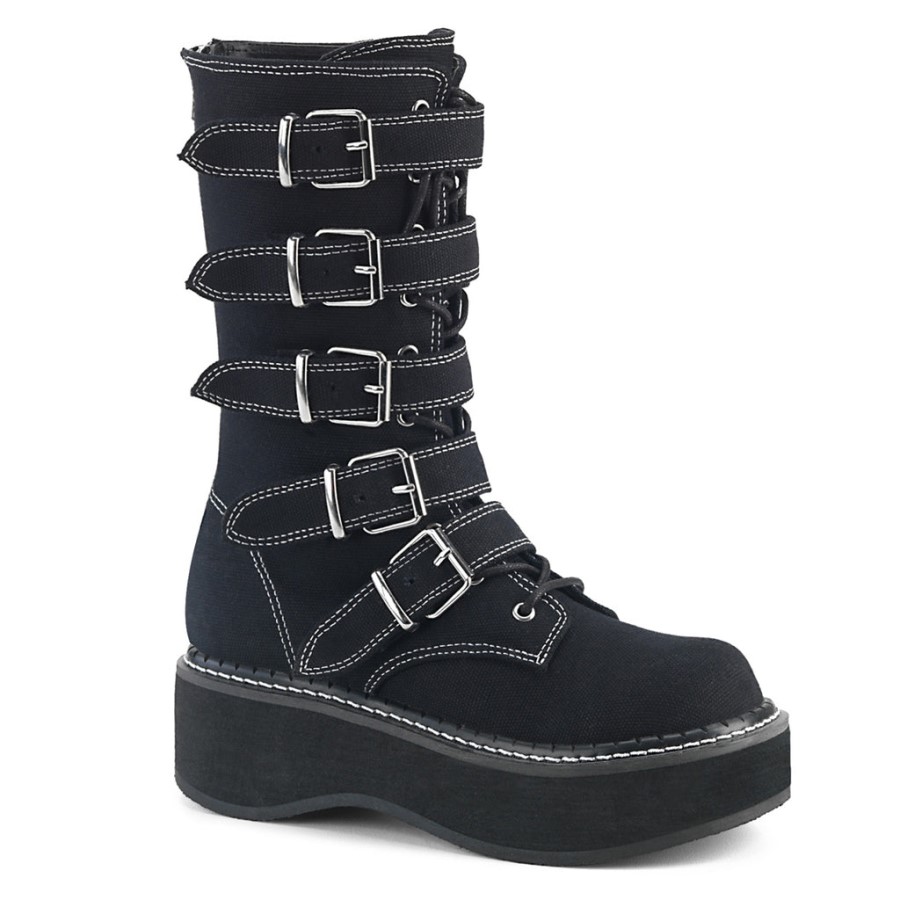 Emily-341 Black Canvas Demonia Australia
