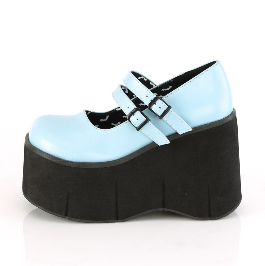 Kera-08 Demonia Australia Baby Blue Vegan Leather