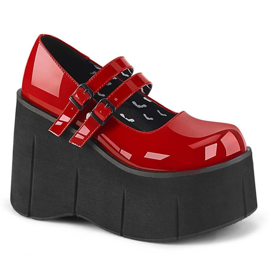 Kera-08 Demonia Australia Red Patent