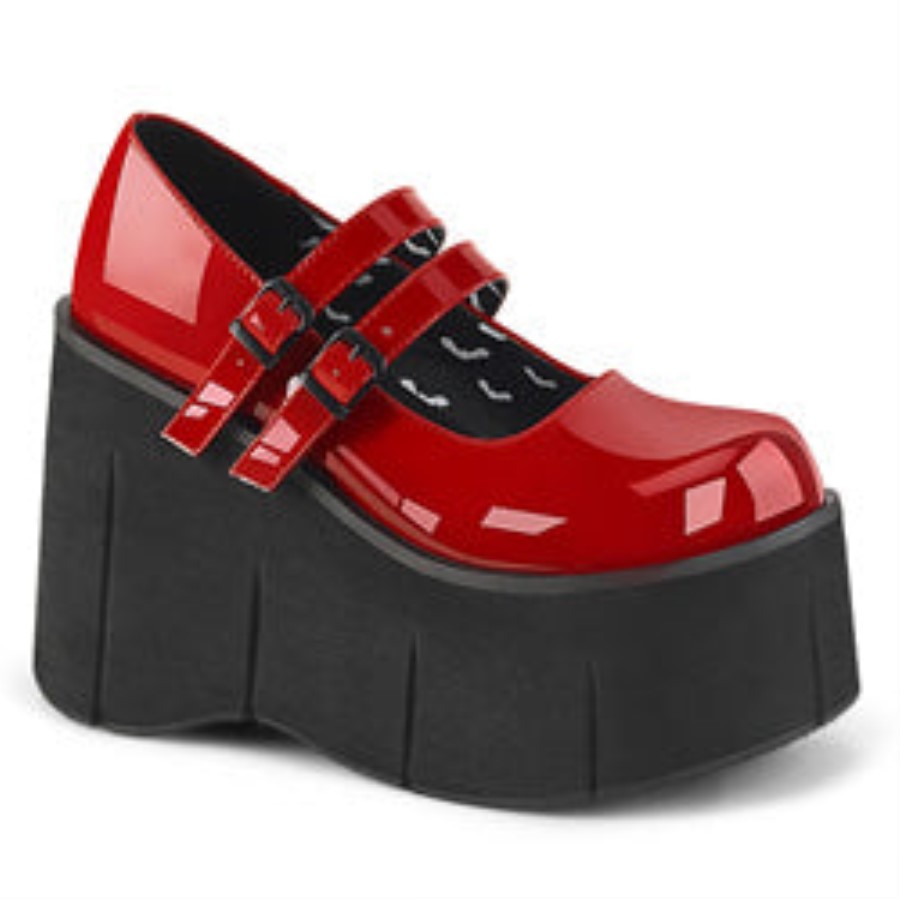 Kera-08 Demonia Australia Red Patent