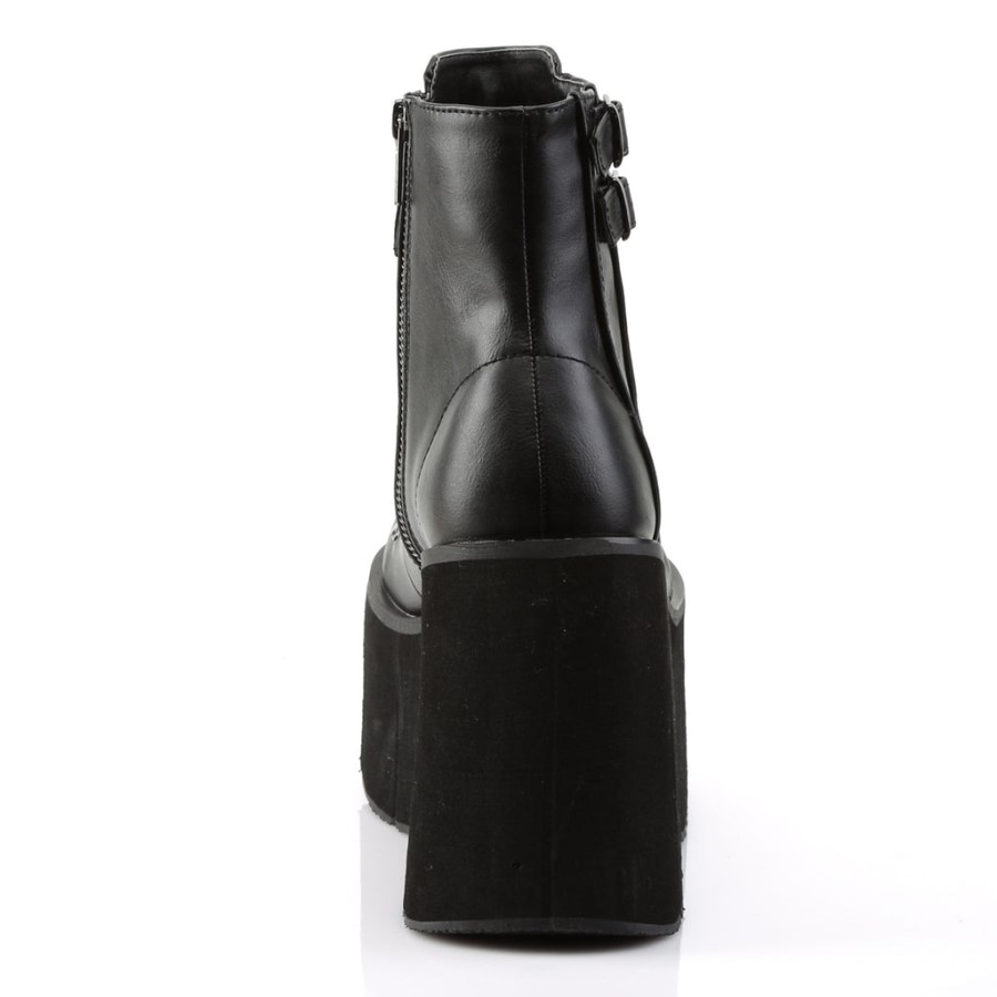 Kera-21 Black Vegan Leather Demonia Australia