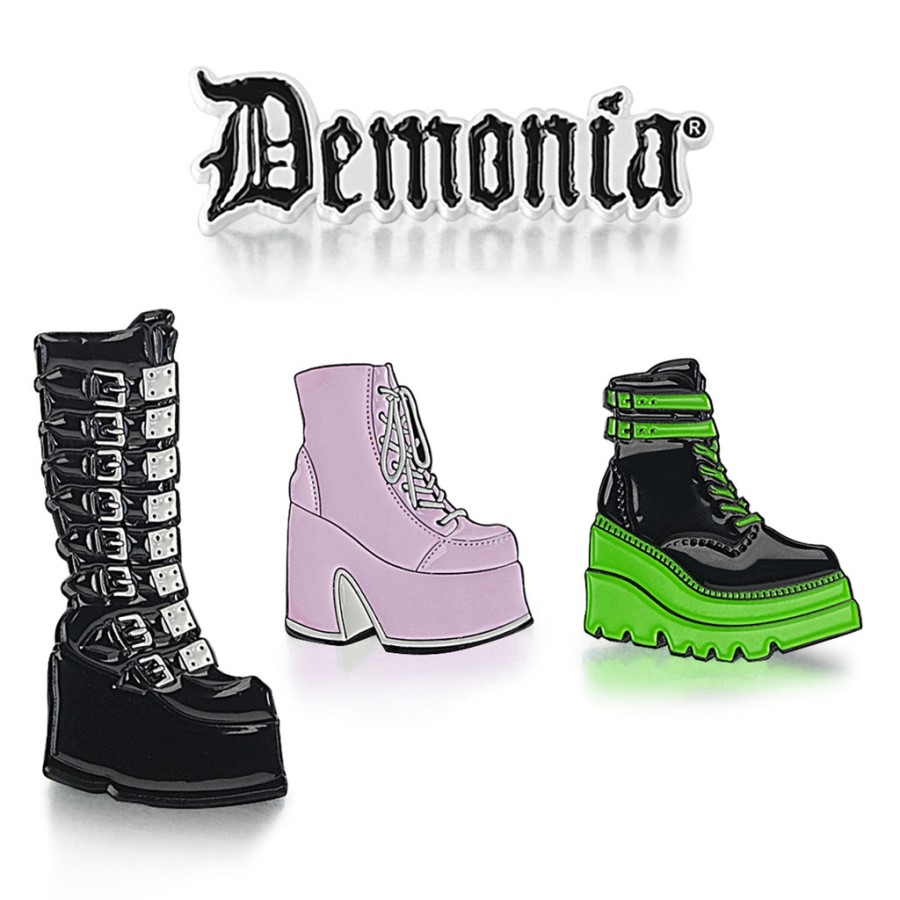 Multi-Pack Enamel Pin Demonia Australia Multi