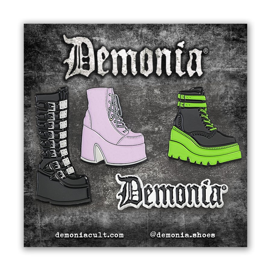 Multi-Pack Enamel Pin Demonia Australia Multi