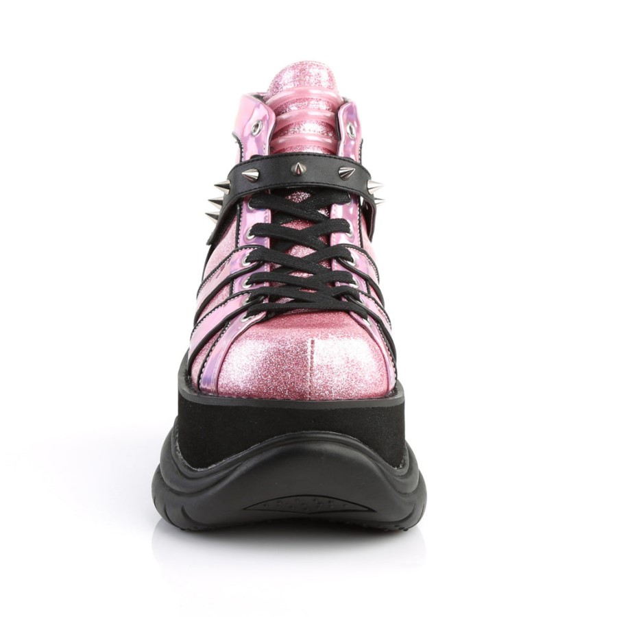 Neptune-100 Pink Glitter-Silver Demonia Australia