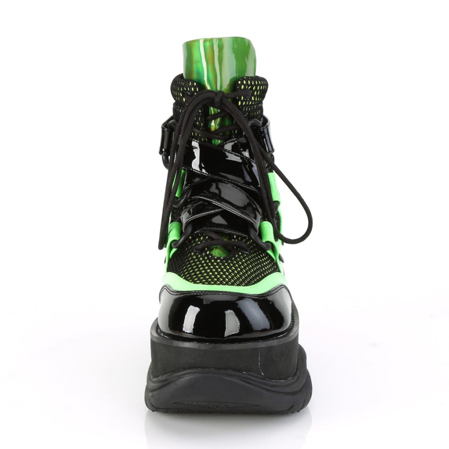 Neptune-126 Black-Green Patent Multi Demonia Australia
