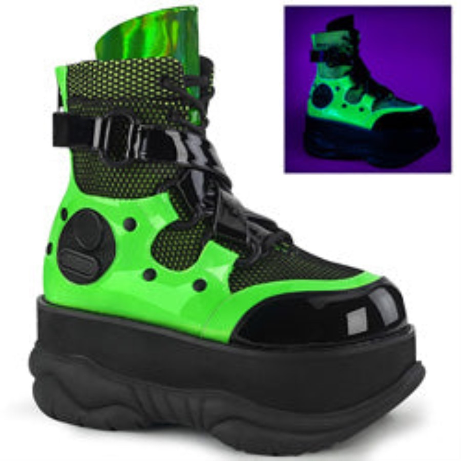 Neptune-126 Black-Green Patent Multi Demonia Australia