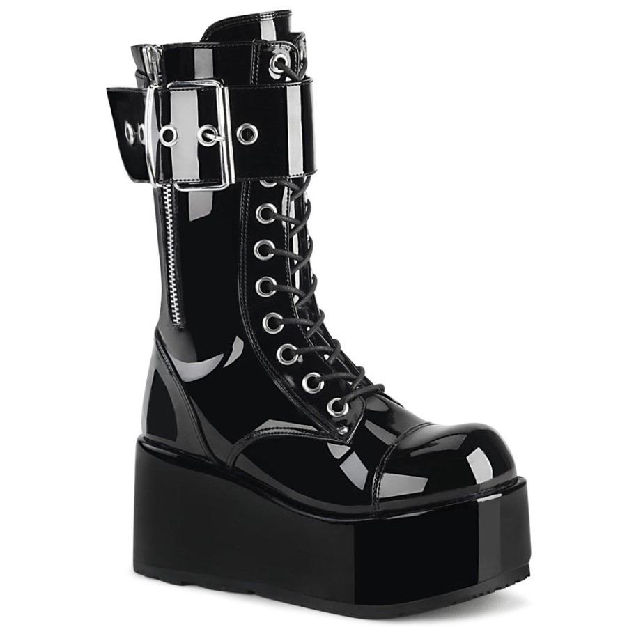Petrol-150 Demonia Australia Black Patent