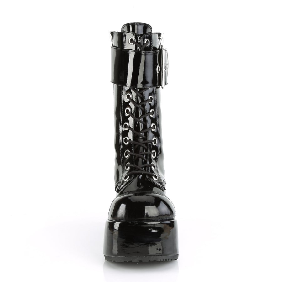 Petrol-150 Demonia Australia Black Patent