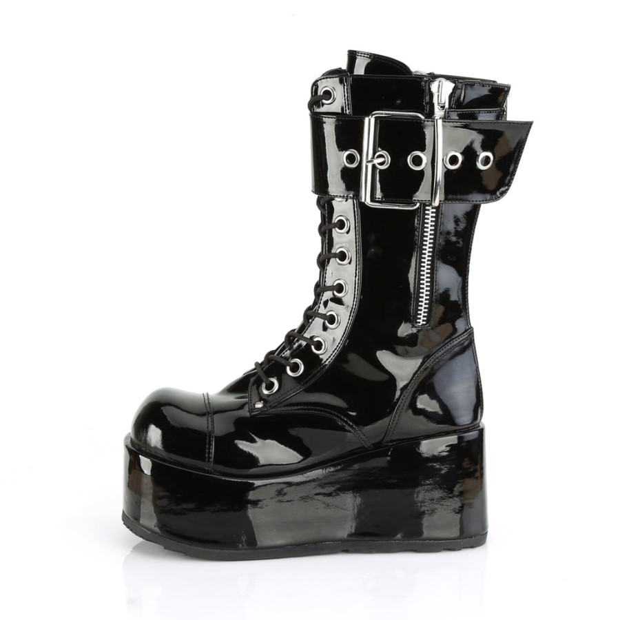 Petrol-150 Demonia Australia Black Patent