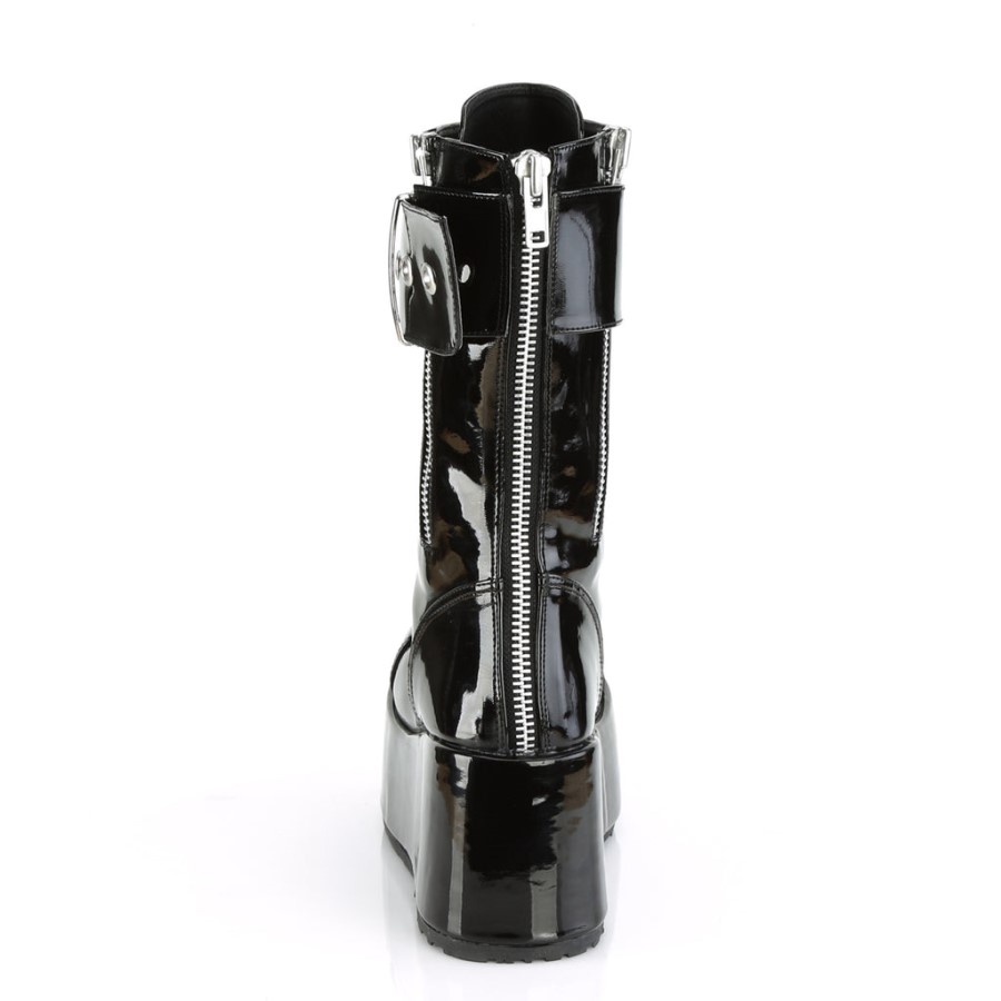 Petrol-150 Demonia Australia Black Patent