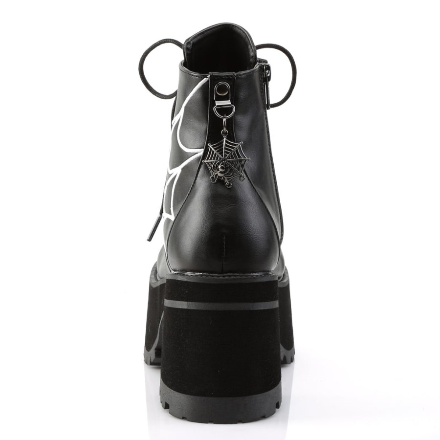 Ranger-105 Demonia Australia Black Vegan Leather