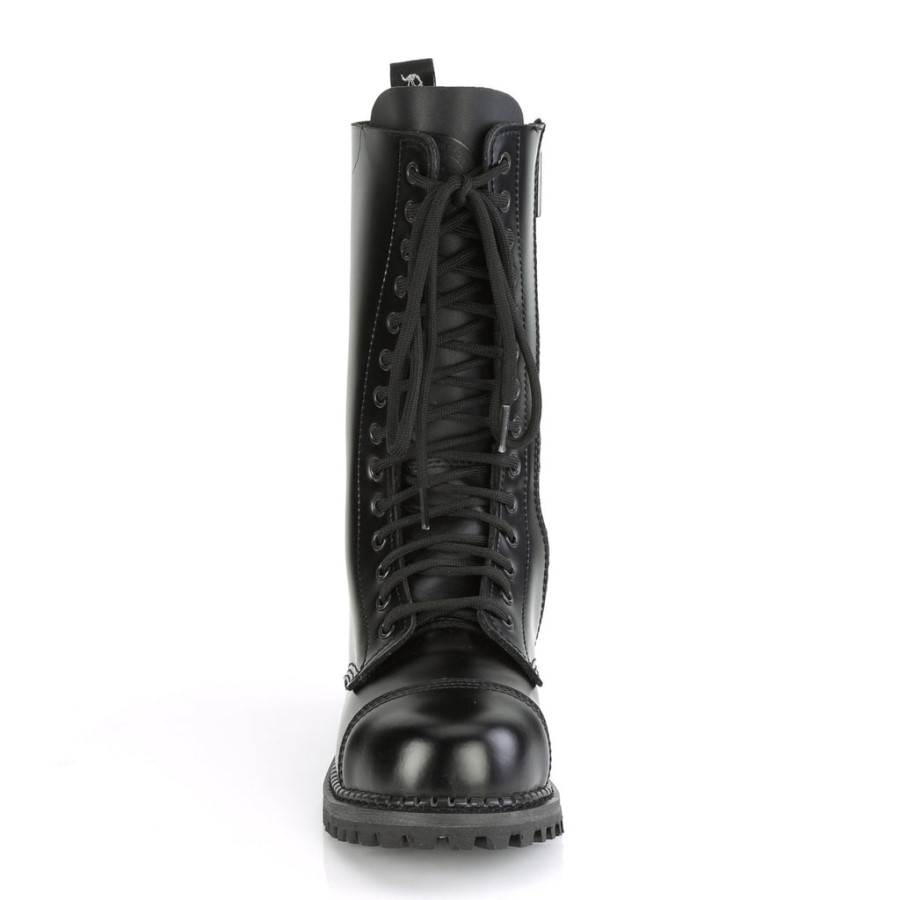 Riot-14 Demonia Australia Black Leather