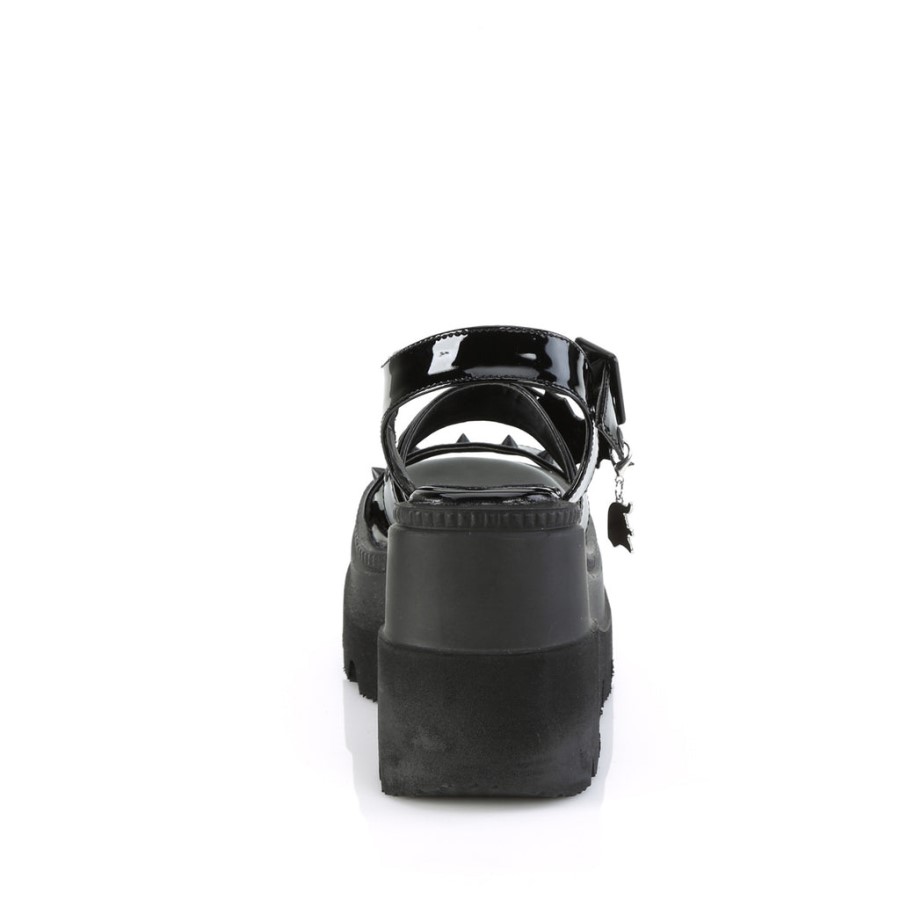 Shaker-13 Demonia Australia Black Patent