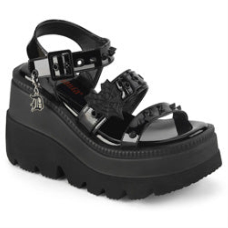 Shaker-13 Demonia Australia Black Patent
