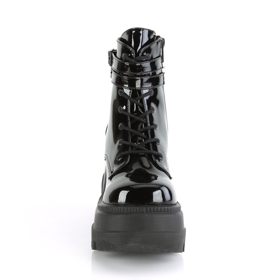 Shaker-52 Demonia Australia Black Patent