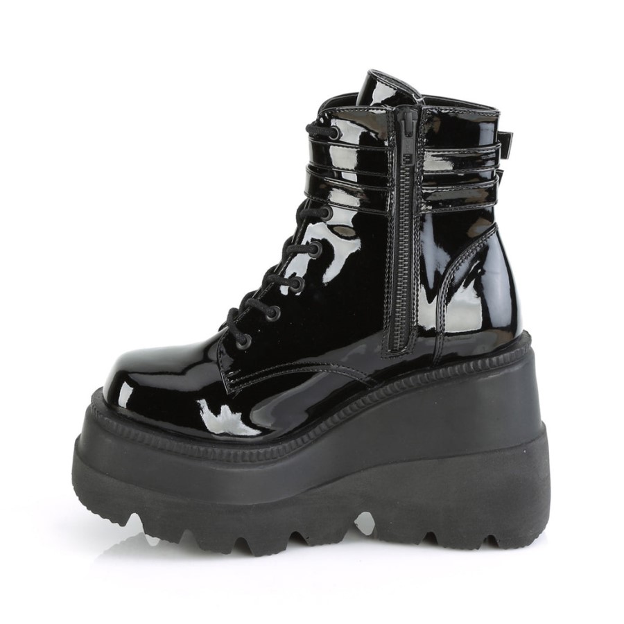 Shaker-52 Demonia Australia Black Patent