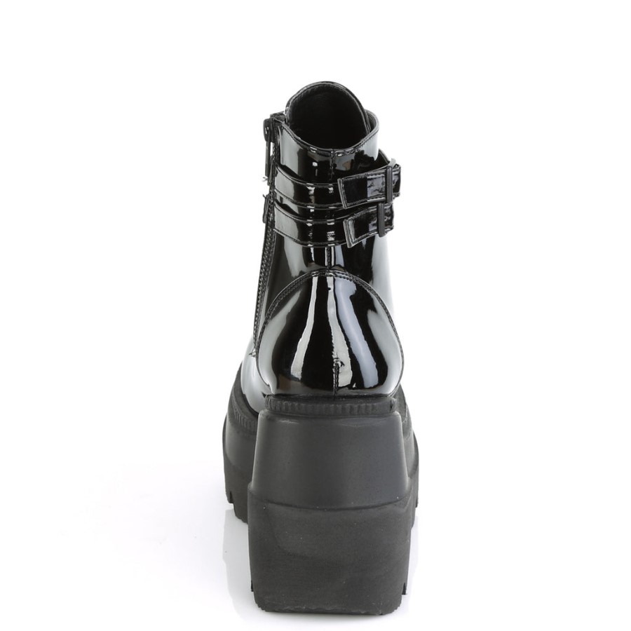 Shaker-52 Demonia Australia Black Patent